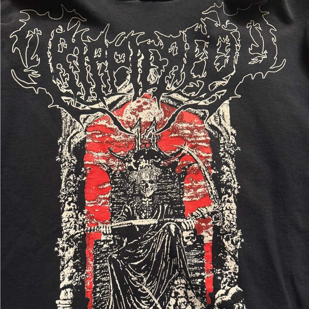 Gothic Graphic Black Tee